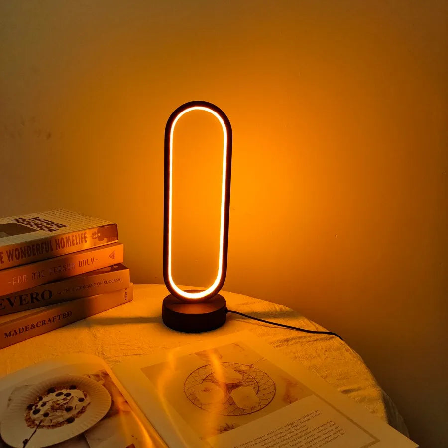 Ring Lamp – Three-Color Dimming LED Night Light