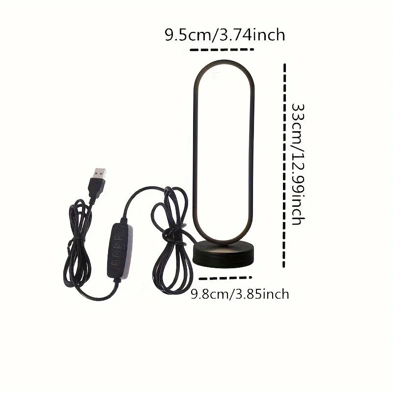 Ring Lamp – Three-Color Dimming LED Night Light