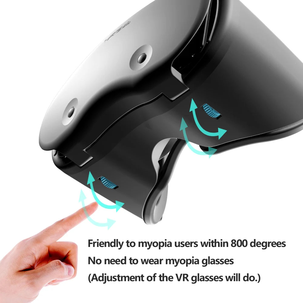 VRG 3D Virtual Reality Glasses – Immersive Experience with Controller