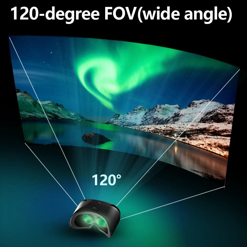 VRG 3D Virtual Reality Glasses – Immersive Experience with Controller