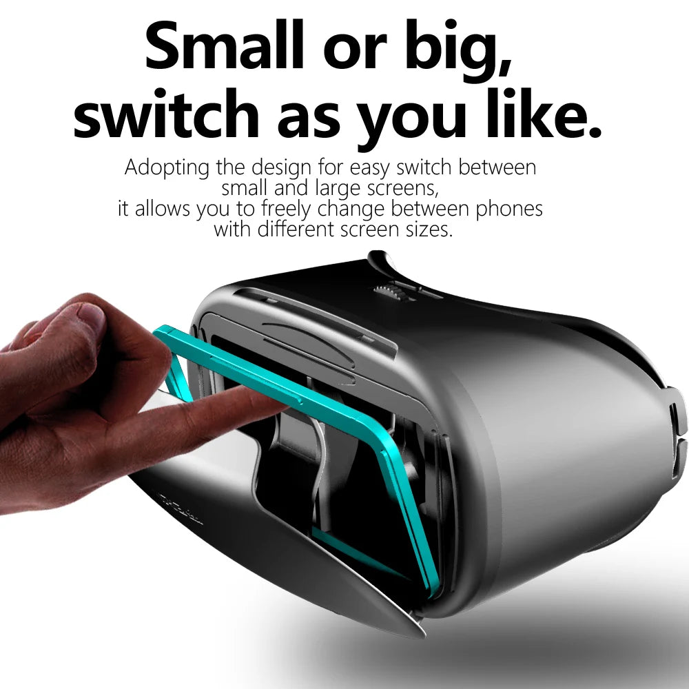VRG 3D Virtual Reality Glasses – Immersive Experience with Controller