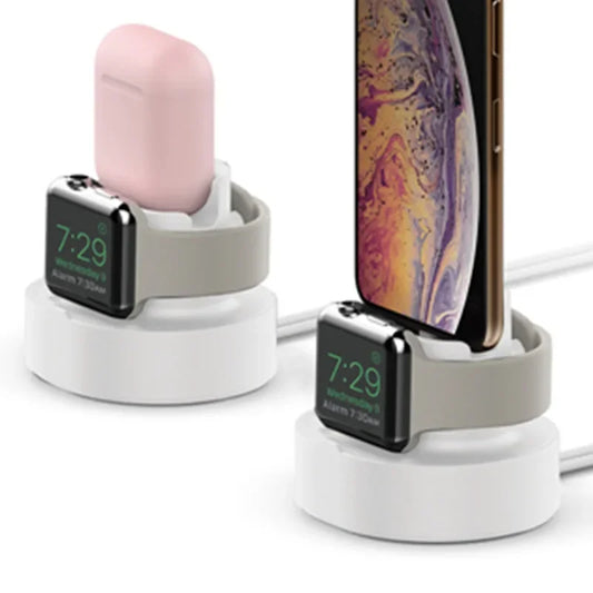 3 In 1 Phone Watch Earphone Charging Stand – Versatile All-in-One Docking Station