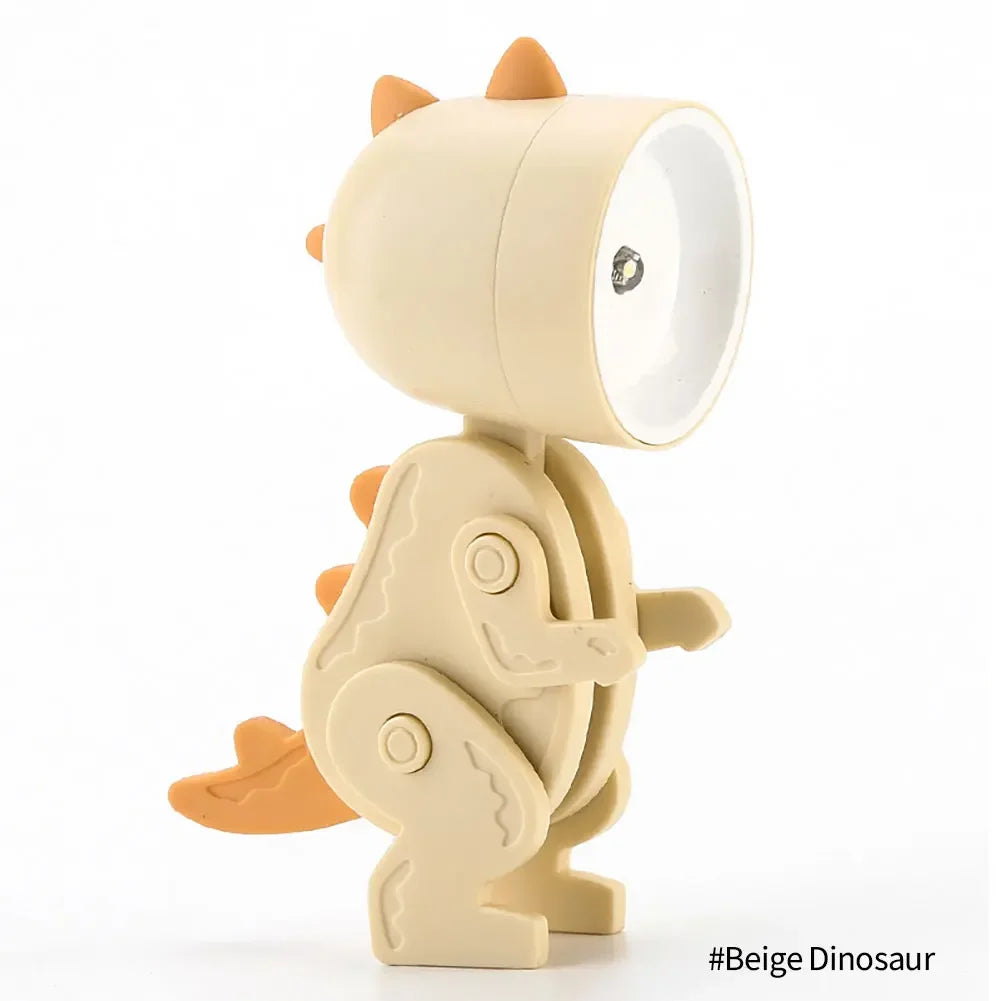 Mini Night Light LED Police Desk Lamp – Adorable Cartoon Design for Children's Rooms