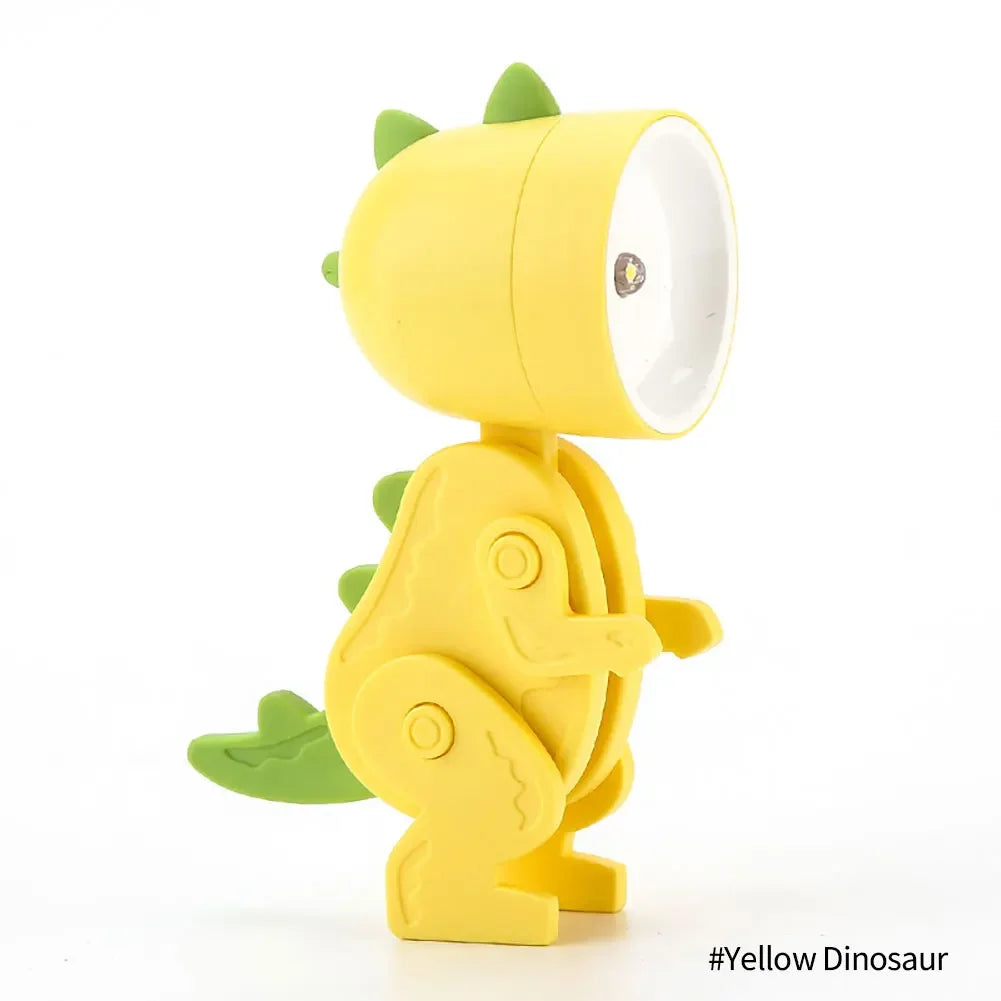Mini Night Light LED Police Desk Lamp – Adorable Cartoon Design for Children's Rooms