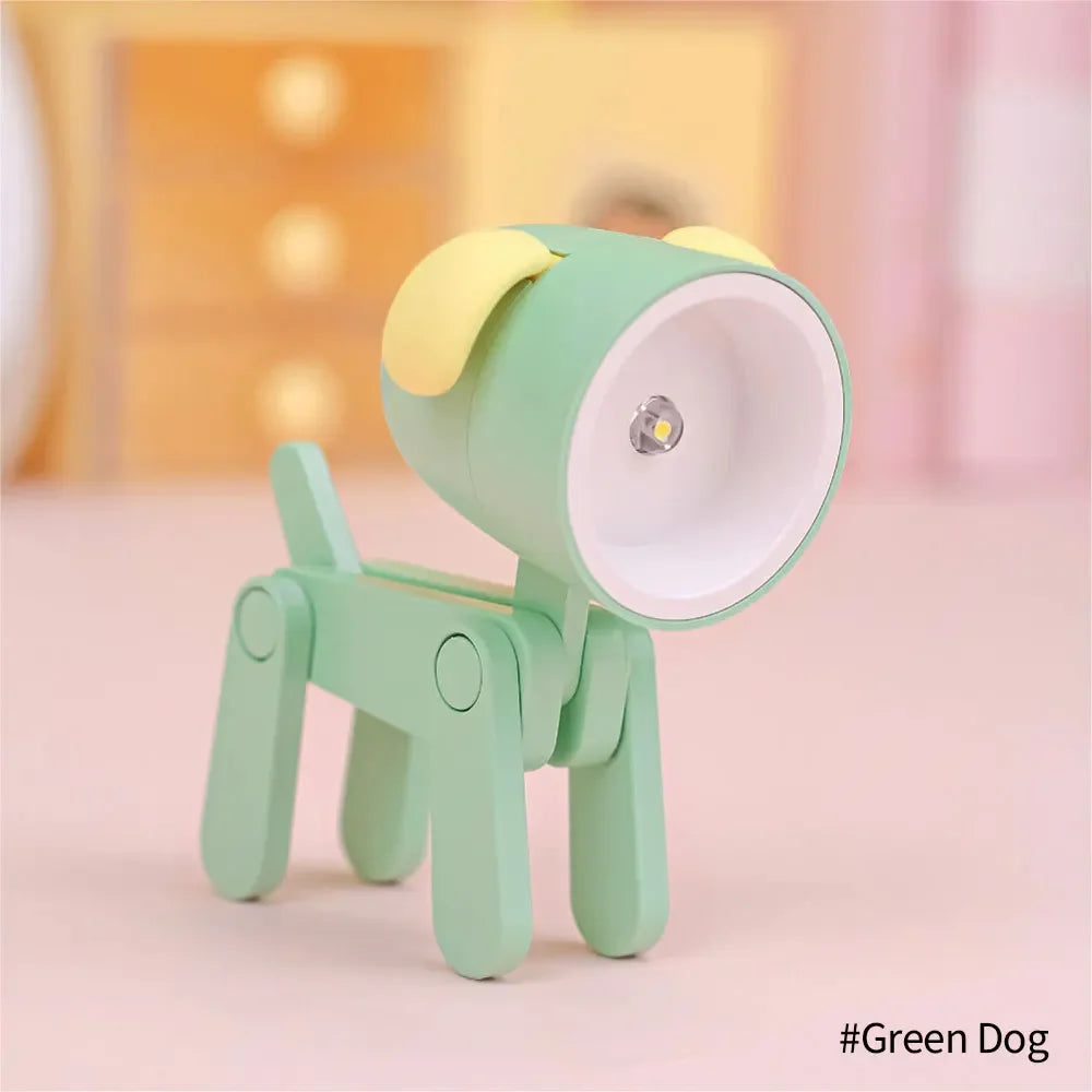 Mini Night Light LED Police Desk Lamp – Adorable Cartoon Design for Children's Rooms