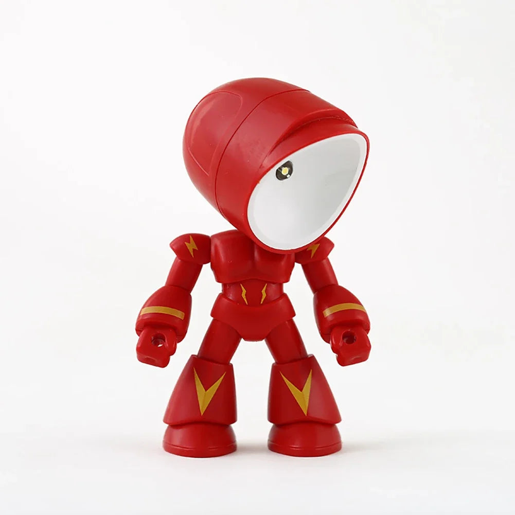 Mini Night Light LED Police Desk Lamp – Adorable Cartoon Design for Children's Rooms