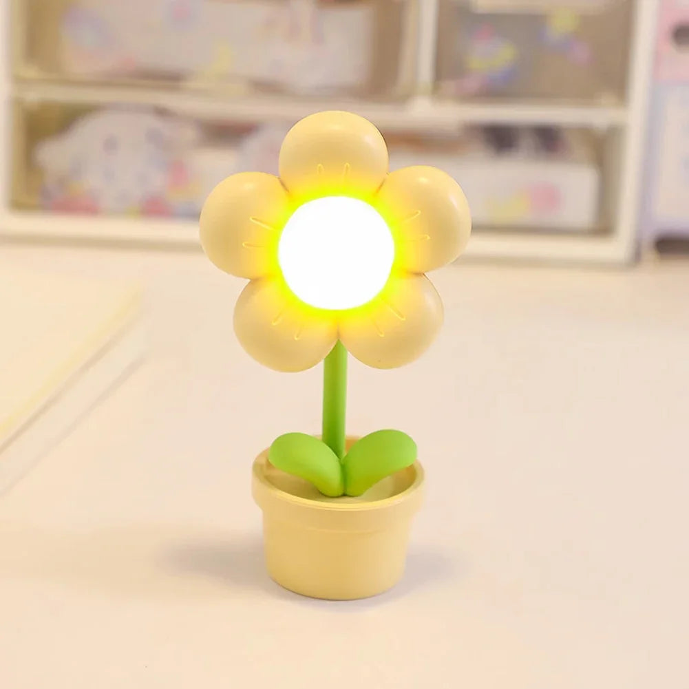 Mini Night Light LED Police Desk Lamp – Adorable Cartoon Design for Children's Rooms