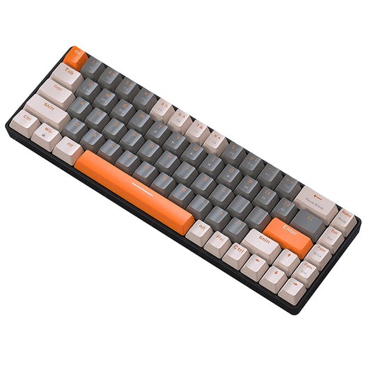K68 Dual Mode Wireless Mechanical Keyboard – Hot-Swappable 60 Percent Mini Design