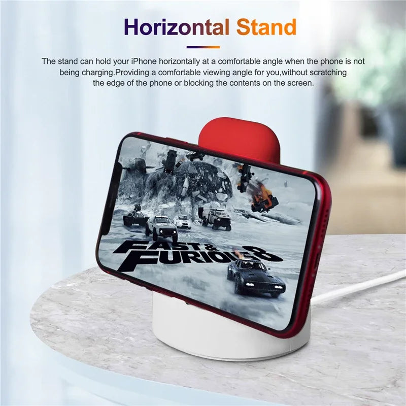 3 In 1 Phone Watch Earphone Charging Stand – Versatile All-in-One Docking Station