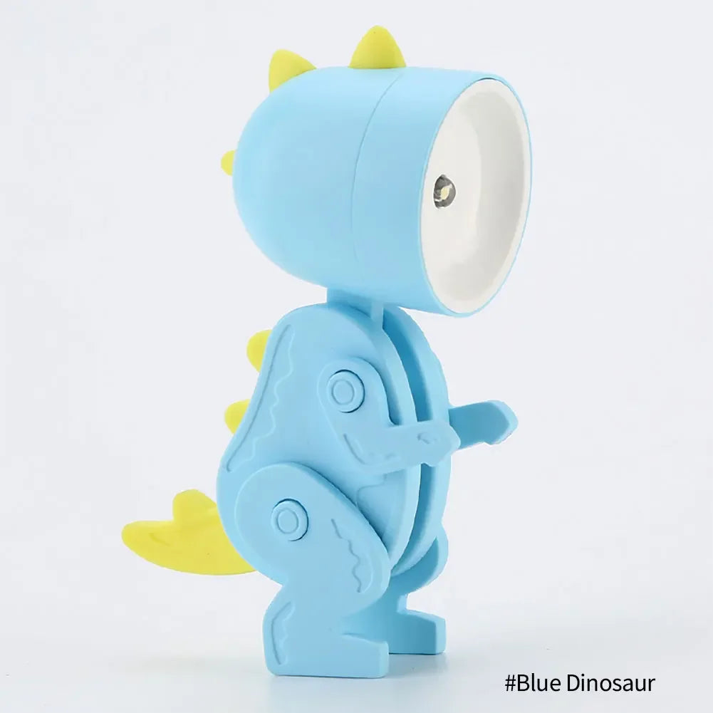 Mini Night Light LED Police Desk Lamp – Adorable Cartoon Design for Children's Rooms
