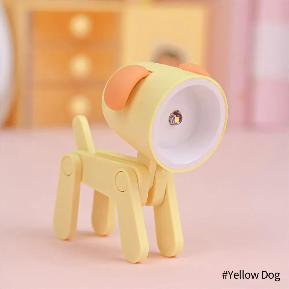 Mini Night Light LED Police Desk Lamp – Adorable Cartoon Design for Children's Rooms