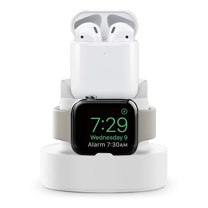 3 In 1 Phone Watch Earphone Charging Stand – Versatile All-in-One Docking Station