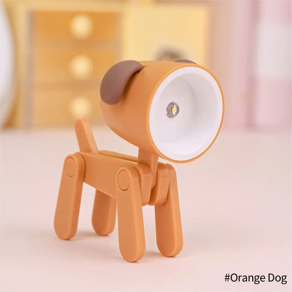 Mini Night Light LED Police Desk Lamp – Adorable Cartoon Design for Children's Rooms