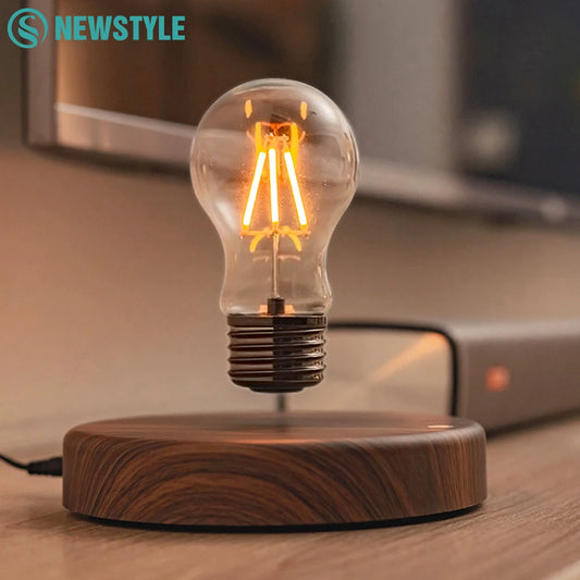 Magnetic Floating Moon Lamp – Adjustable Brightness LED Night Light