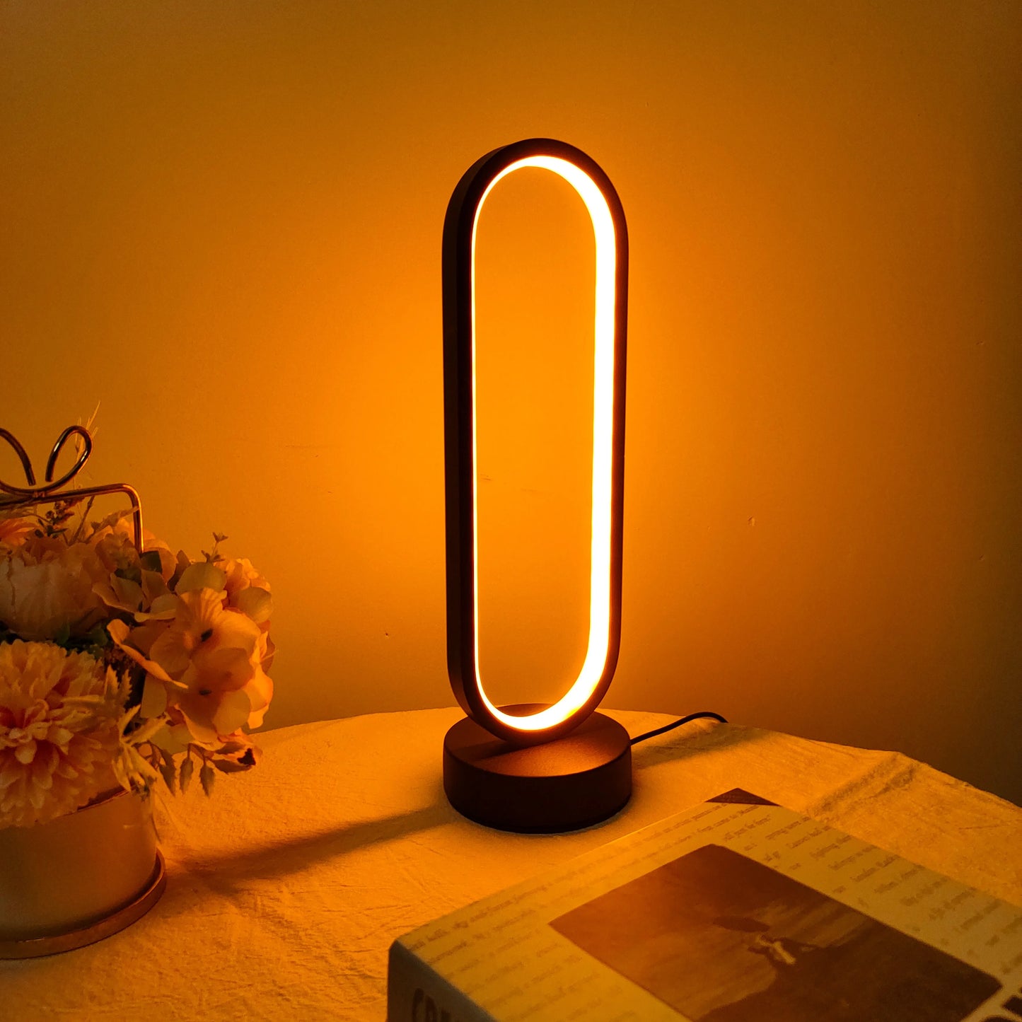 Ring Lamp – Three-Color Dimming LED Night Light