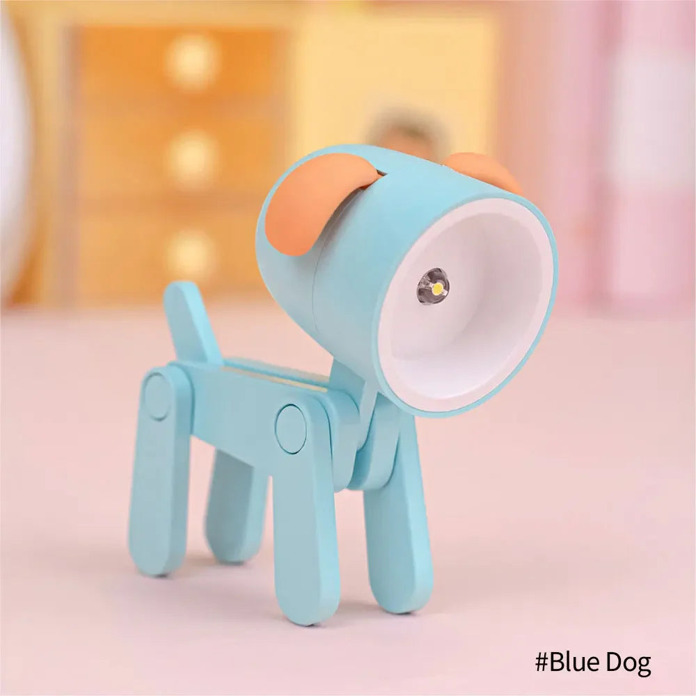 Mini Night Light LED Police Desk Lamp – Adorable Cartoon Design for Children's Rooms