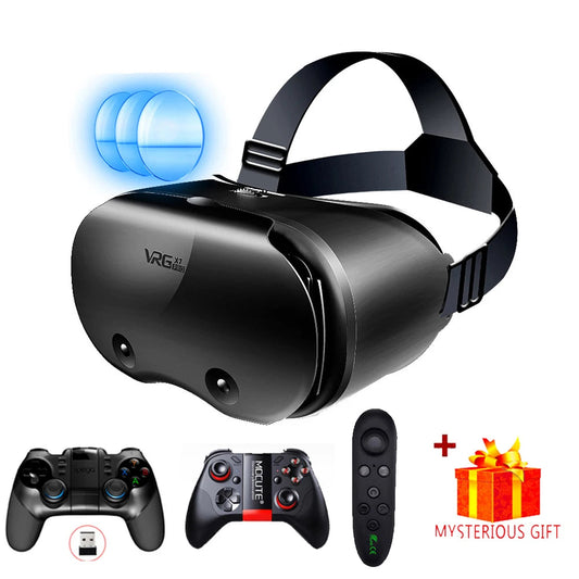 VRG 3D Virtual Reality Glasses – Immersive Experience with Controller
