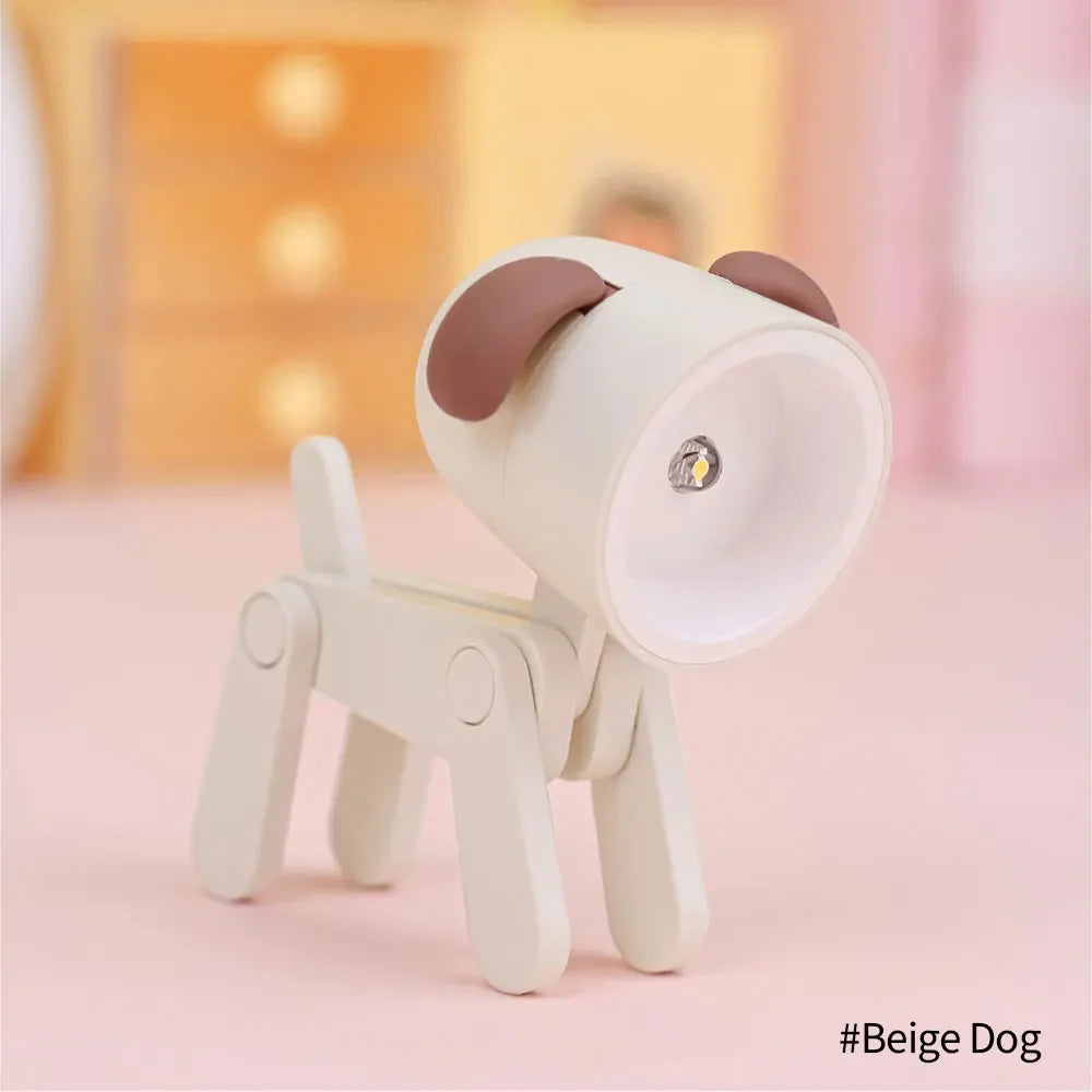 Mini Night Light LED Police Desk Lamp – Adorable Cartoon Design for Children's Rooms